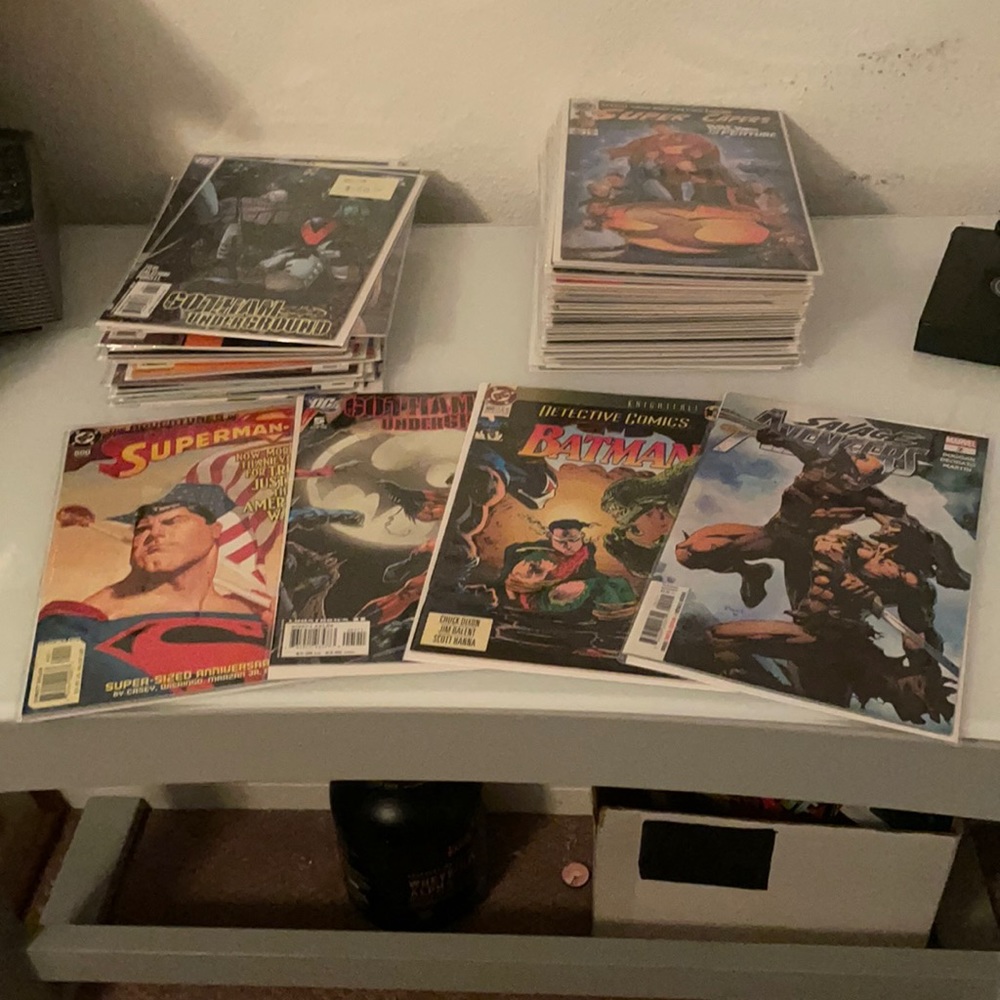 Dc comic books and marvel